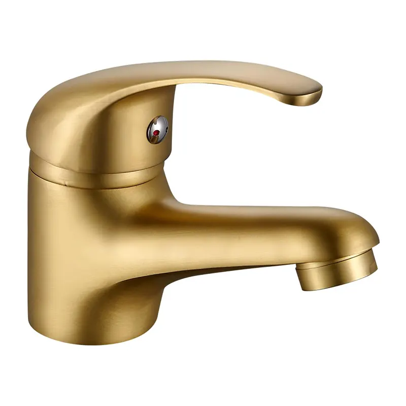 Brushed Gold Bathroom Faucet