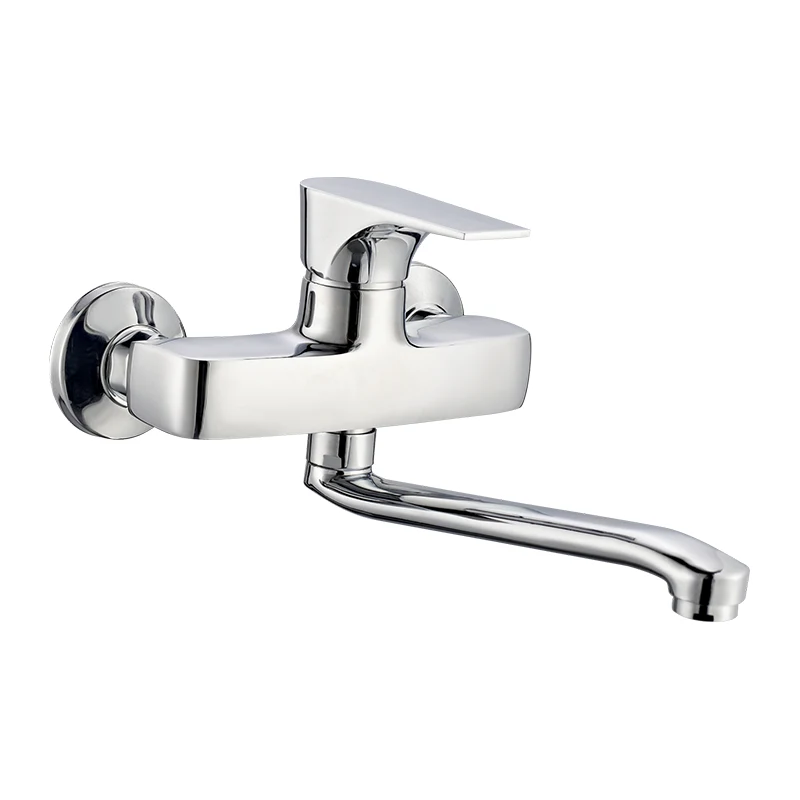 Recessed Installation Hot And Cold Kitchen Faucet