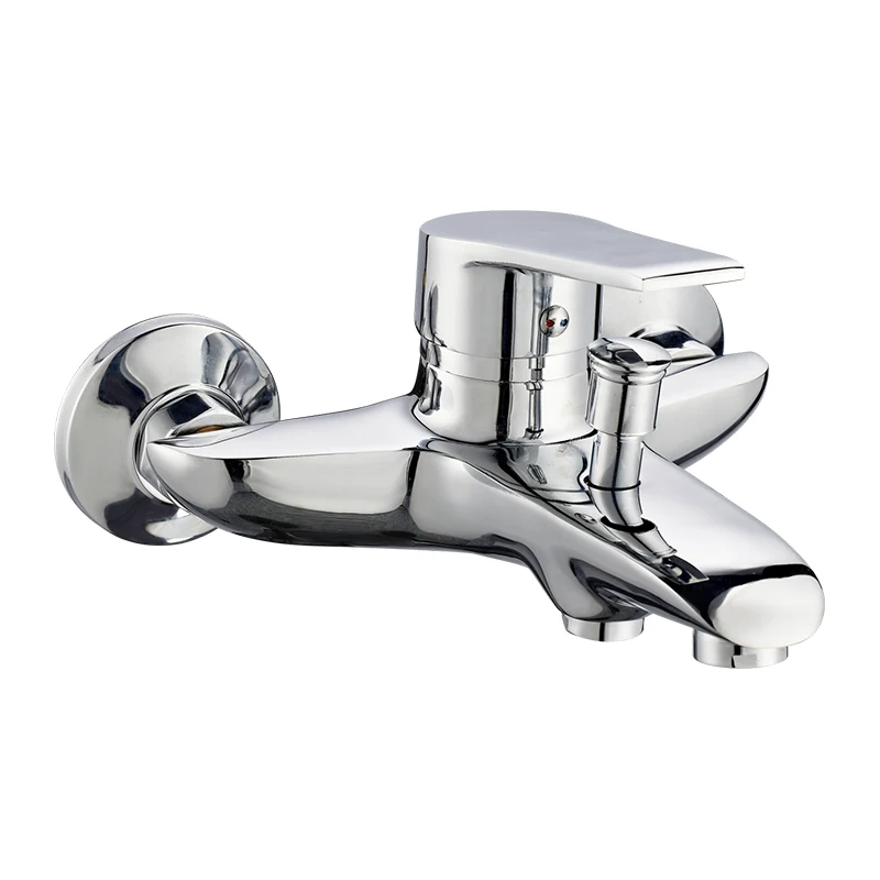 Surface-Mounted Single-Handle Bathtub Faucet