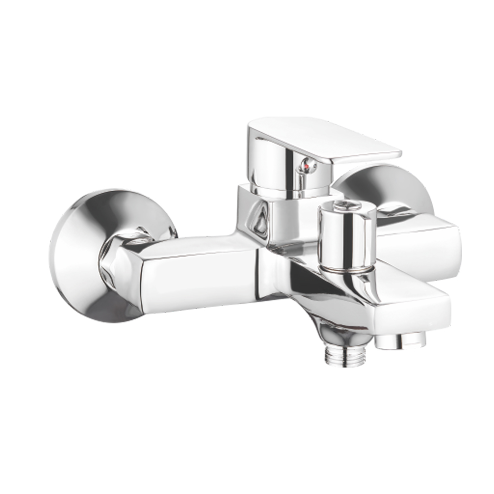 Three-way concealed bath faucet