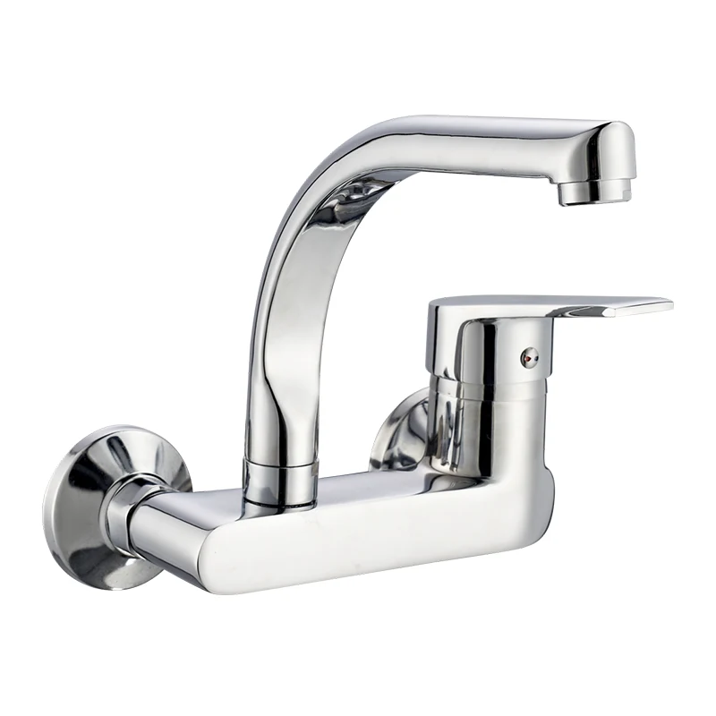 Wall-Mounted Exposed Single-Handle Faucet